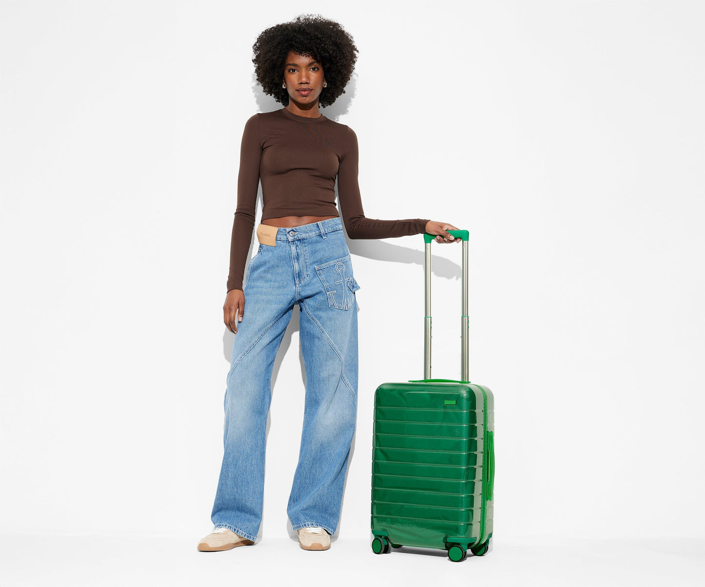 The Carry-On in Translucent Green