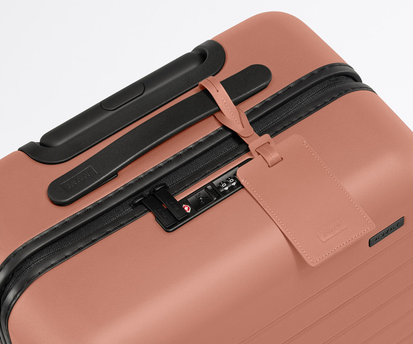 The Luggage Tag in Clay Pink